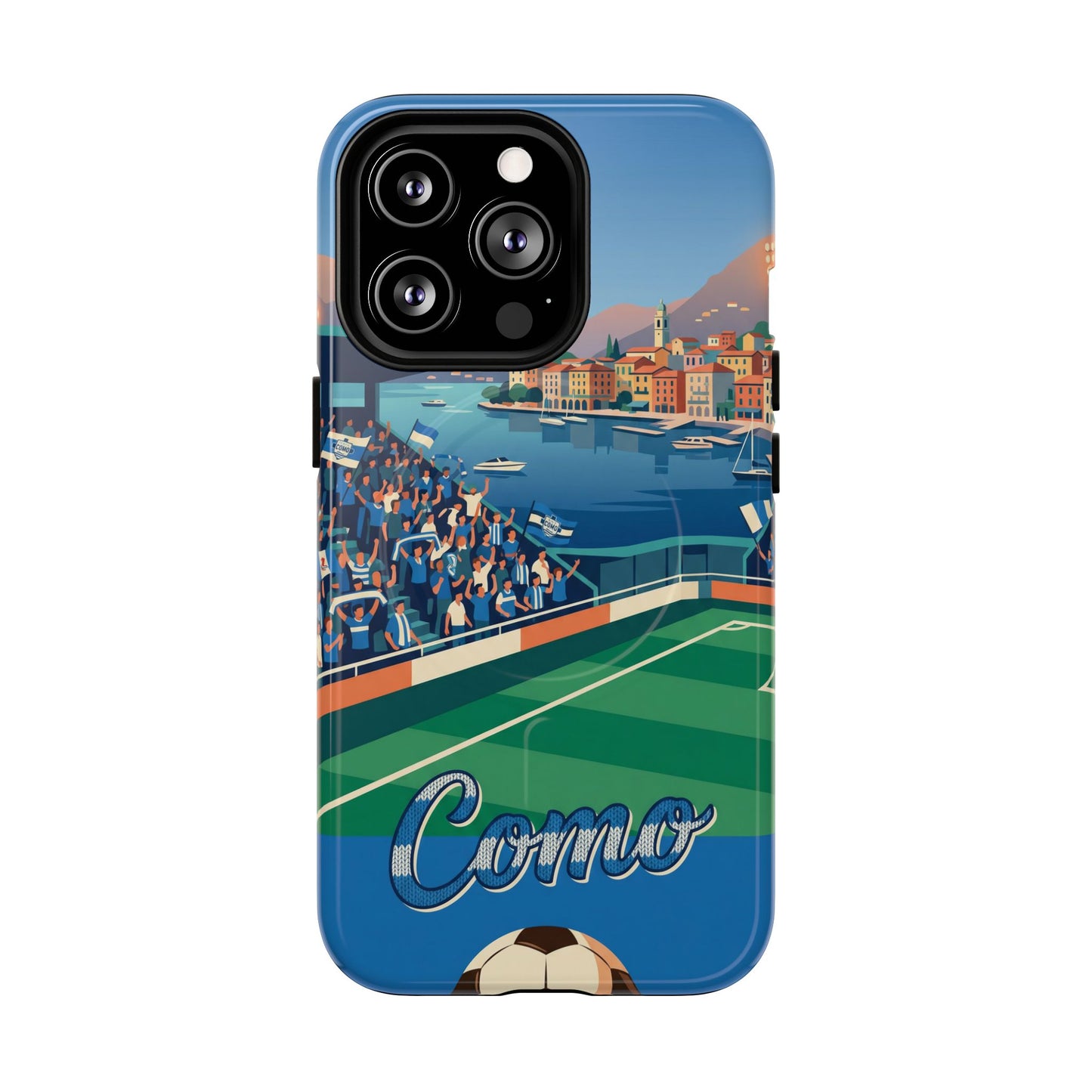 Ανθεκτική μαγνητική θήκη για iPhone – Como football