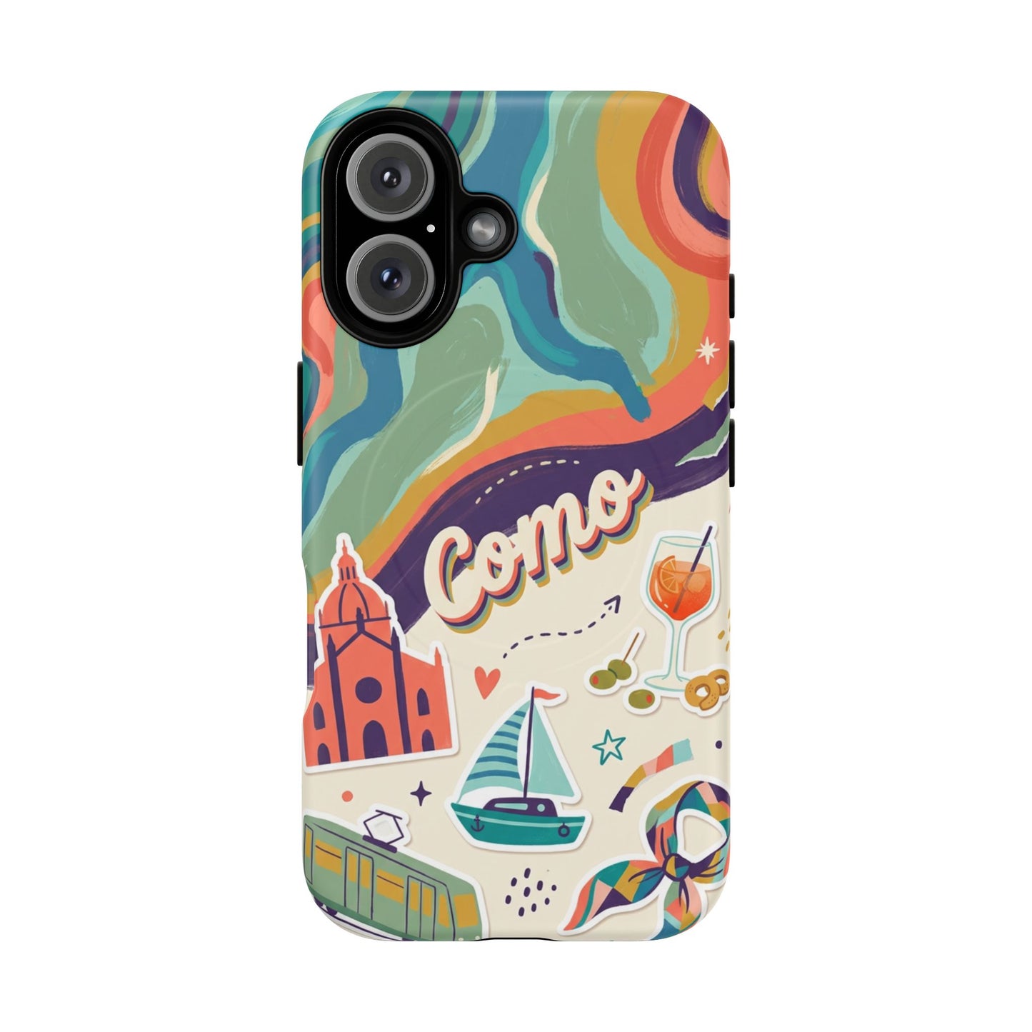 Odolné magnetické pouzdro pro iPhone – Como