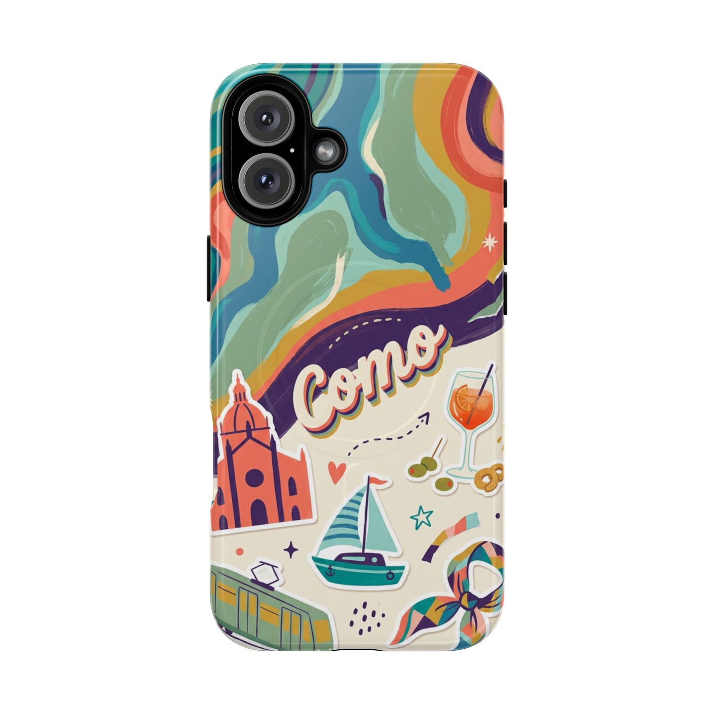 Odolné magnetické pouzdro pro iPhone – Como