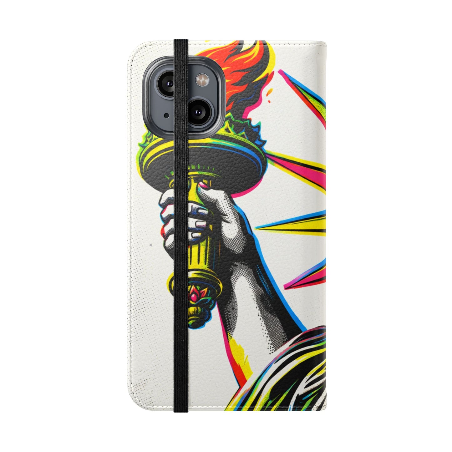 Flip Case - The Statue of Liberty, Pop Art