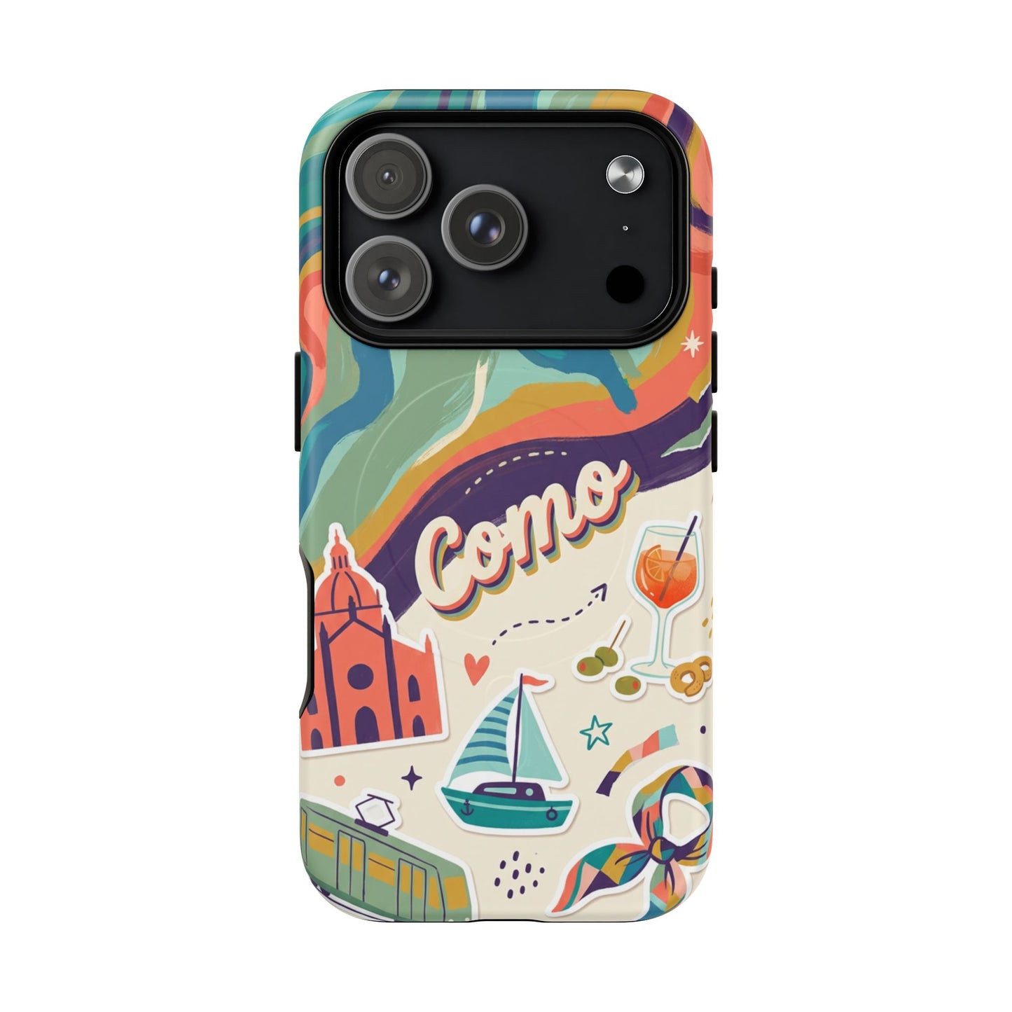 Odolné magnetické pouzdro pro iPhone – Como