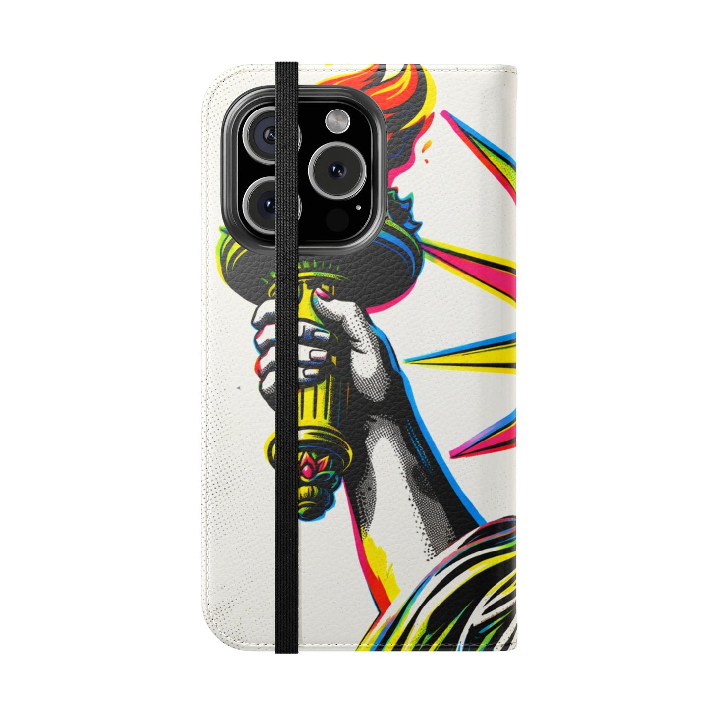 Flip Case - The Statue of Liberty, Pop Art