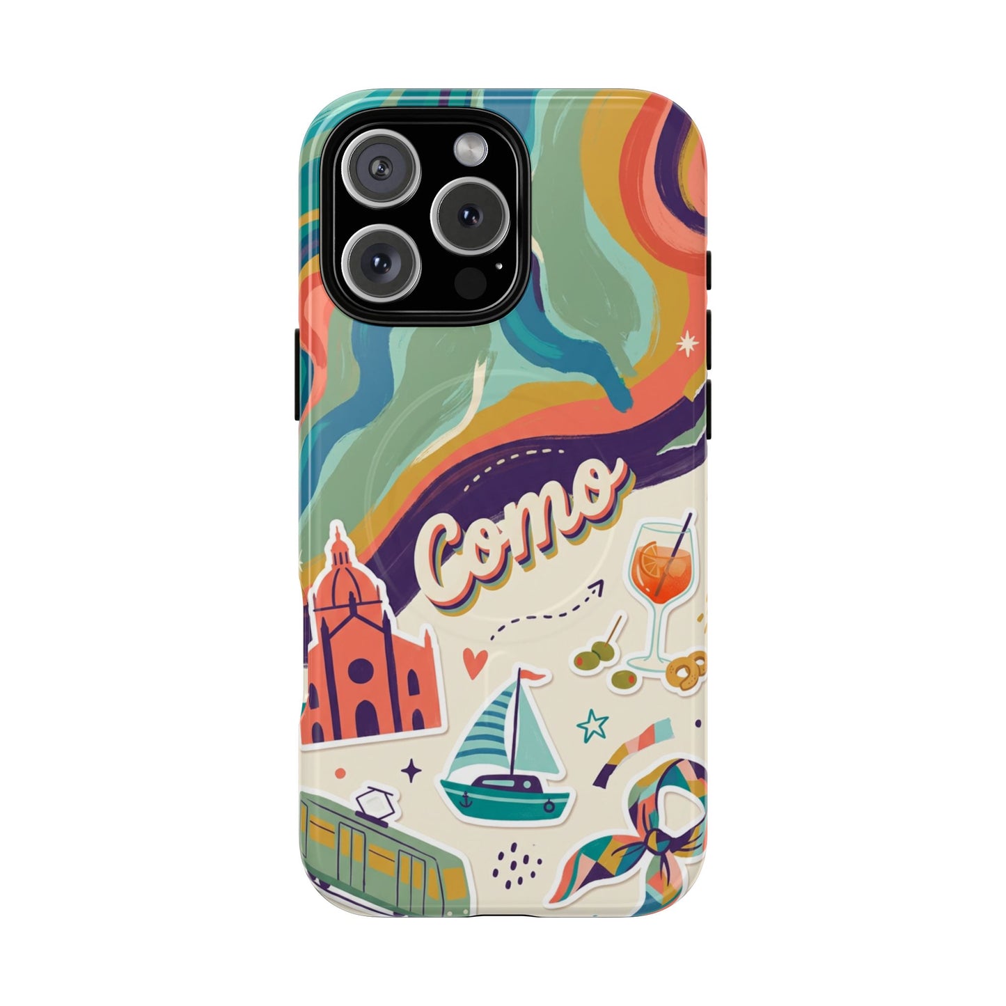 Odolné magnetické pouzdro pro iPhone – Como