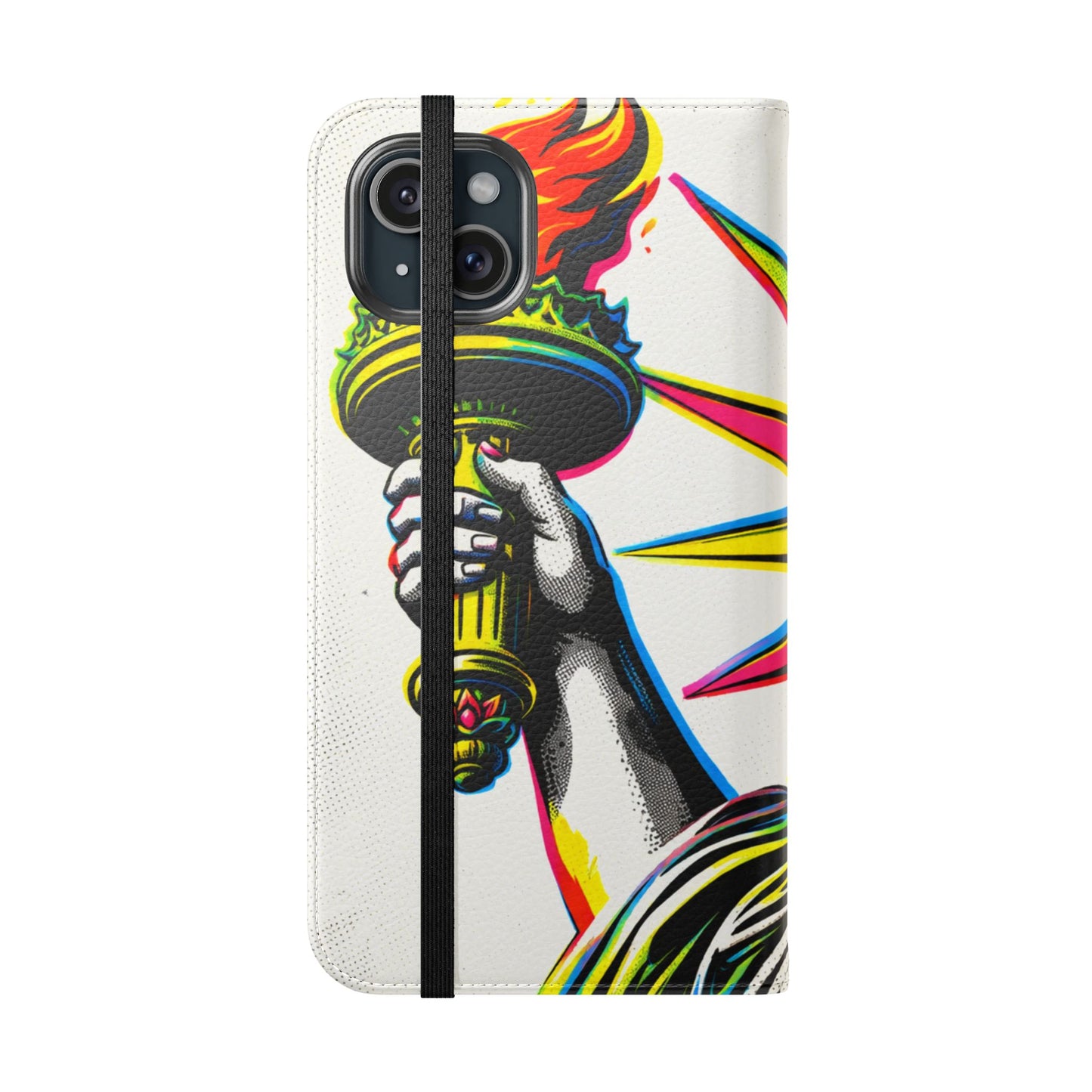 Flip Case - The Statue of Liberty, Pop Art