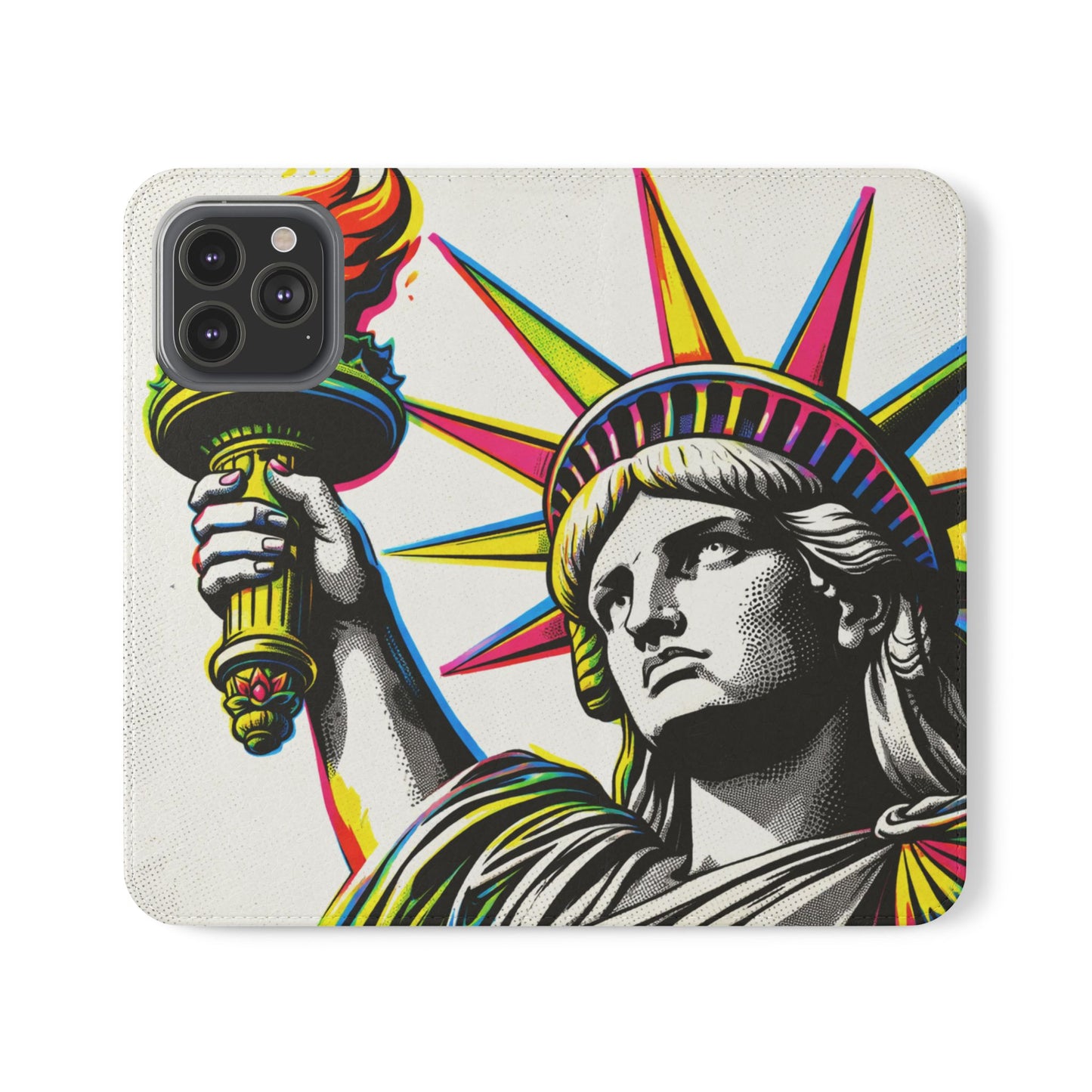 Flip Case - The Statue of Liberty, Pop Art
