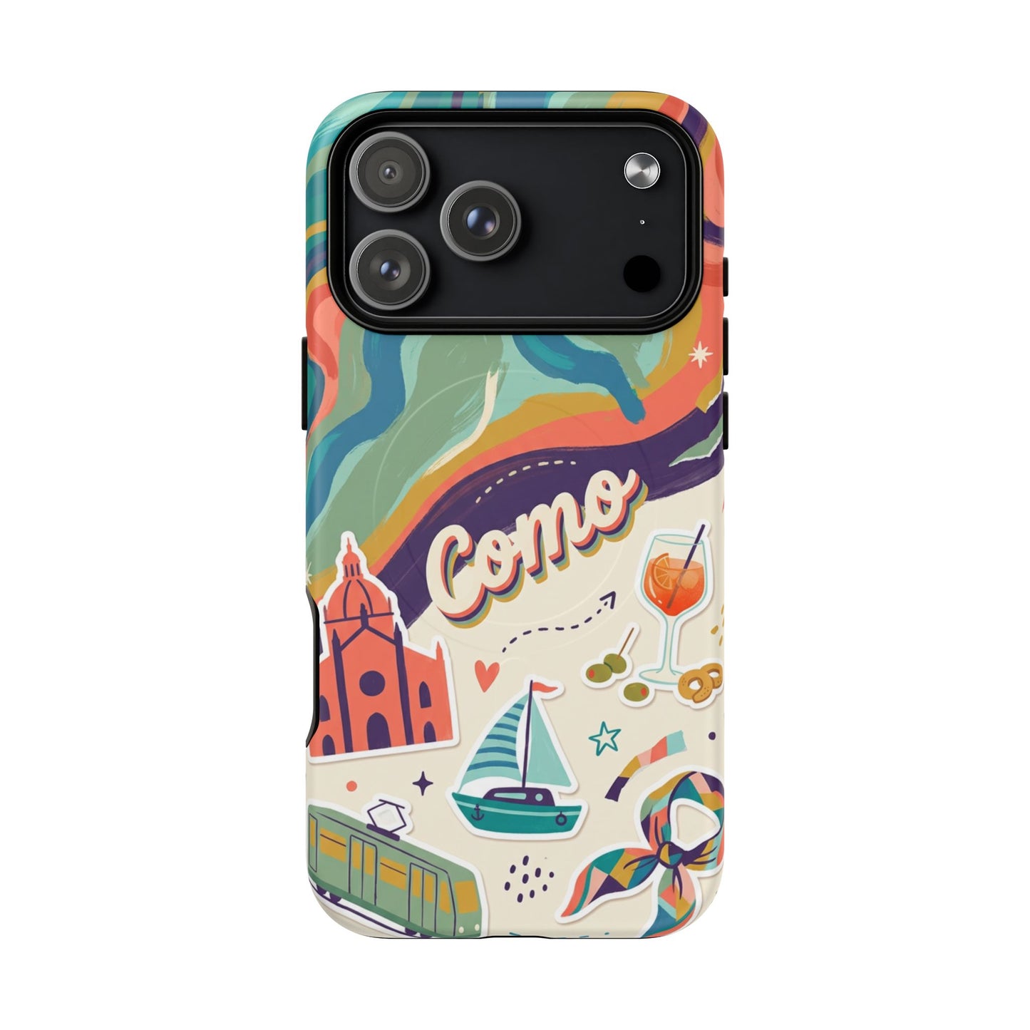 Odolné magnetické pouzdro pro iPhone – Como