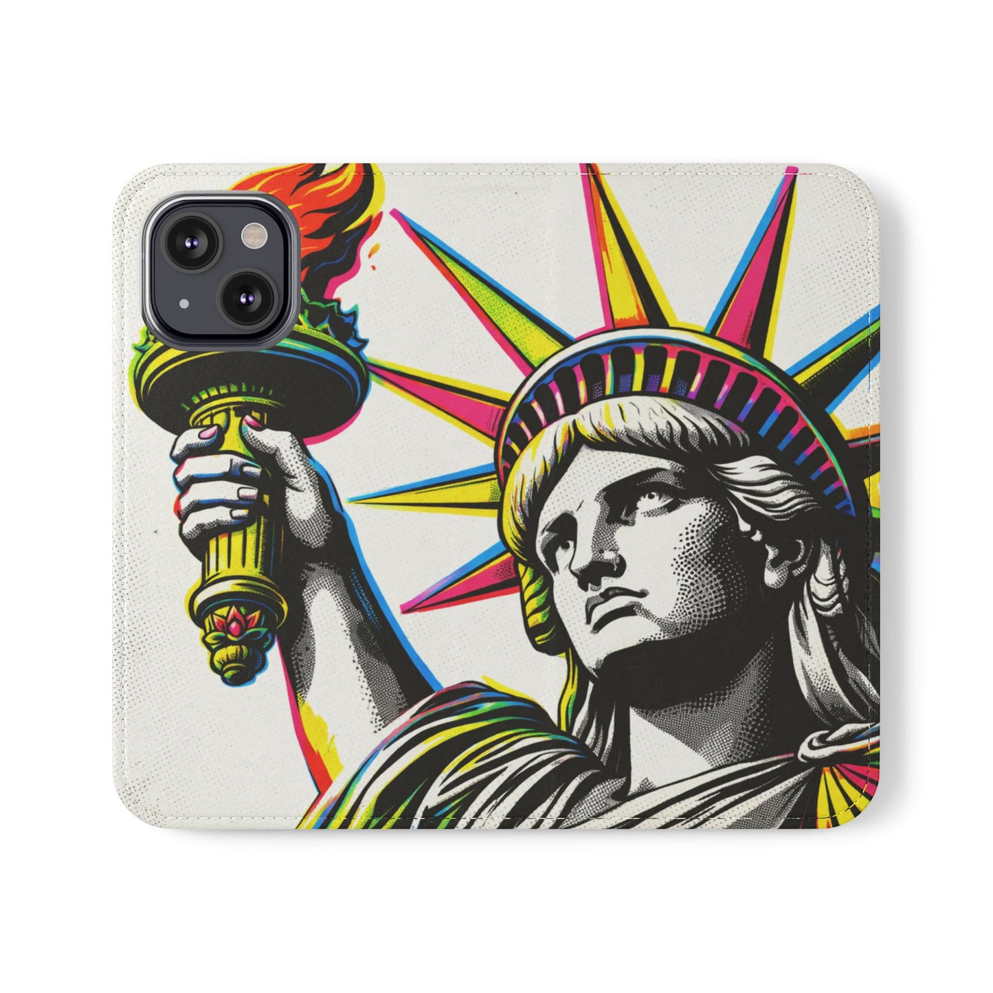 Flip Case - The Statue of Liberty, Pop Art