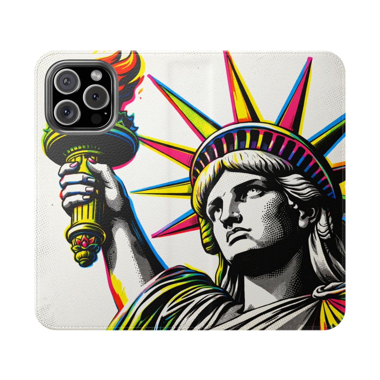 Flip Case - The Statue of Liberty, Pop Art