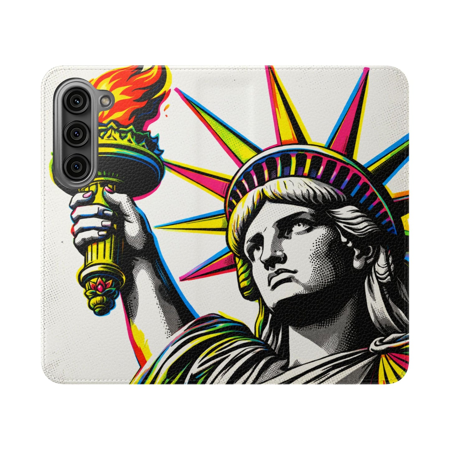 Flip Case - The Statue of Liberty, Pop Art