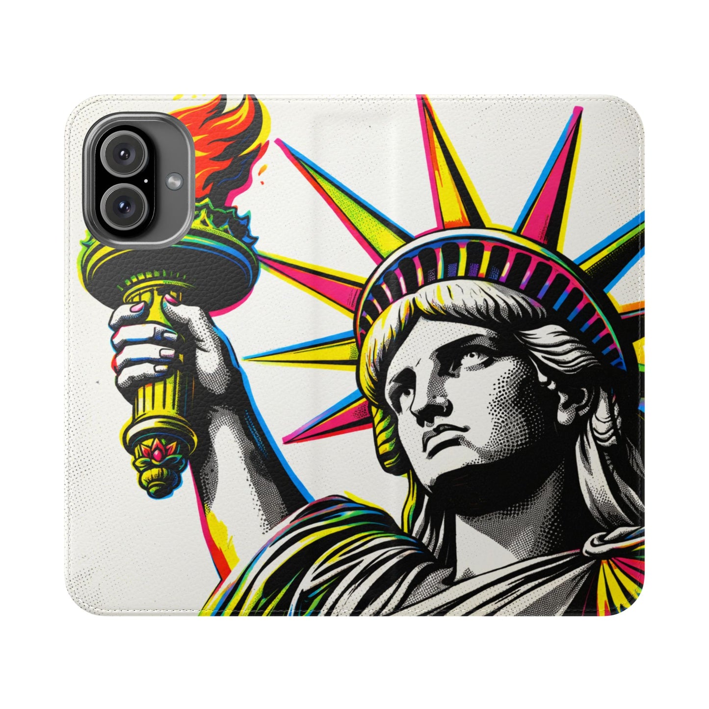 Flip Case - The Statue of Liberty, Pop Art