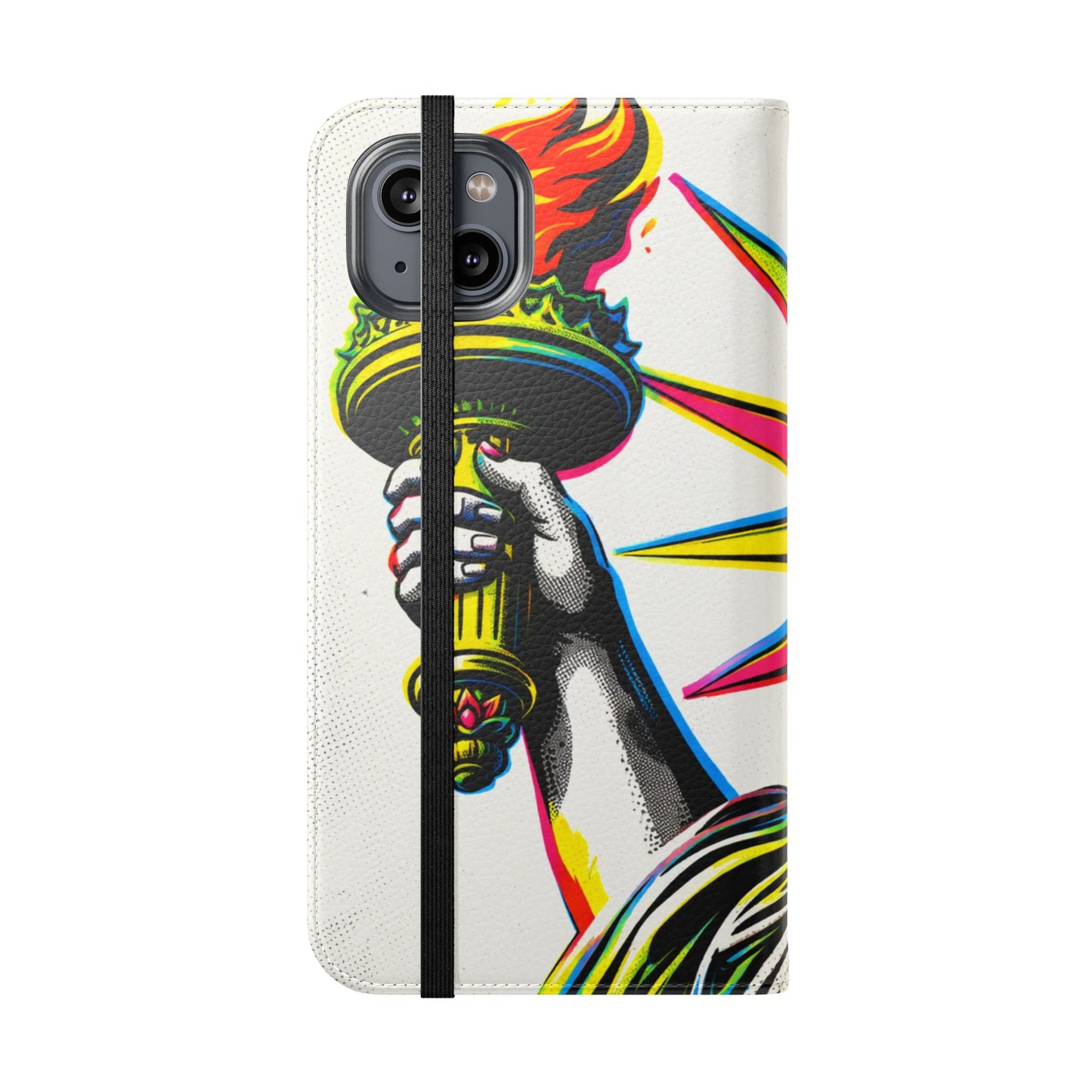 Flip Case - The Statue of Liberty, Pop Art