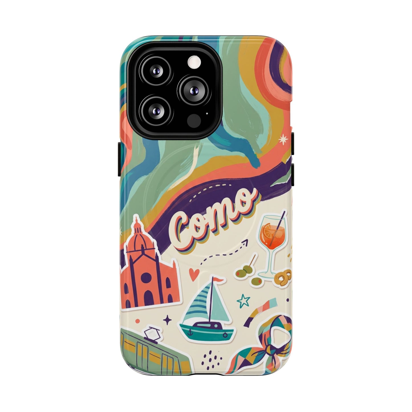 Odolné magnetické pouzdro pro iPhone – Como