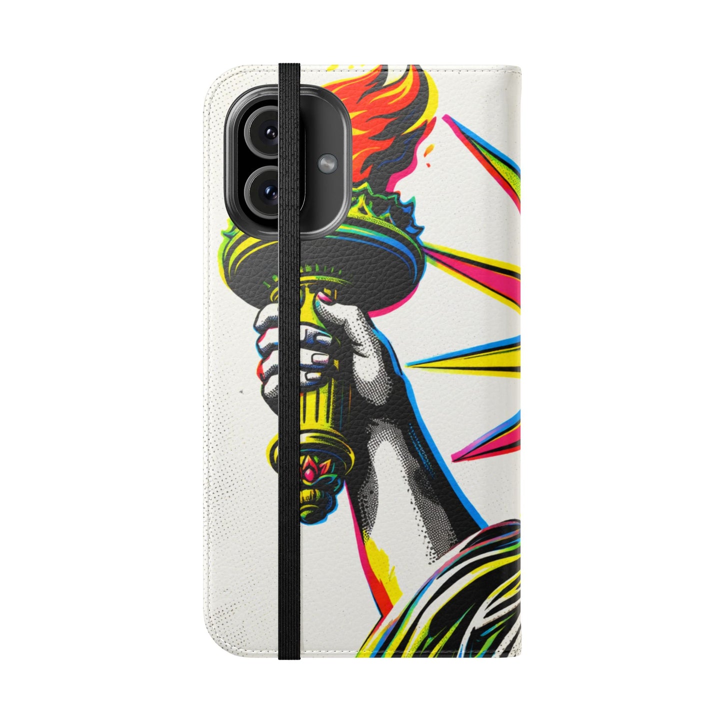 Flip Case - The Statue of Liberty, Pop Art