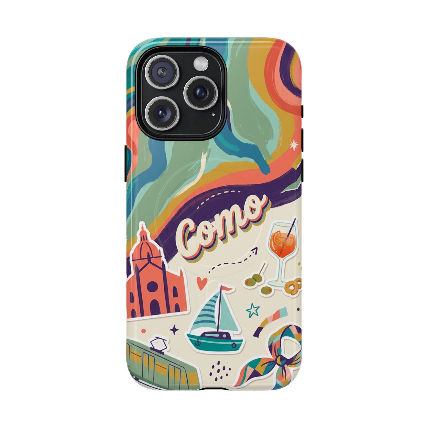 Odolné magnetické pouzdro pro iPhone – Como