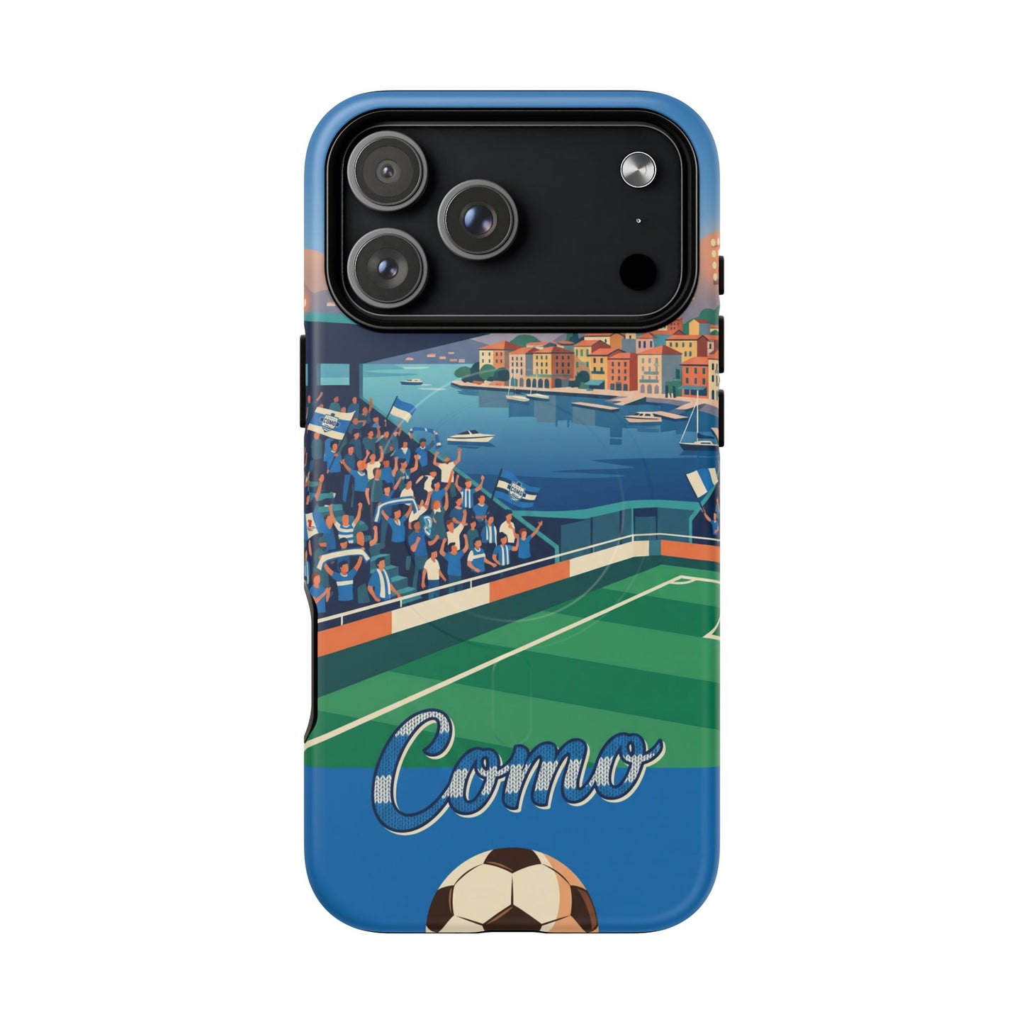Ανθεκτική μαγνητική θήκη για iPhone – Como football