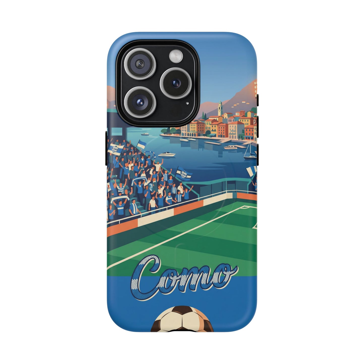 Ανθεκτική μαγνητική θήκη για iPhone – Como football