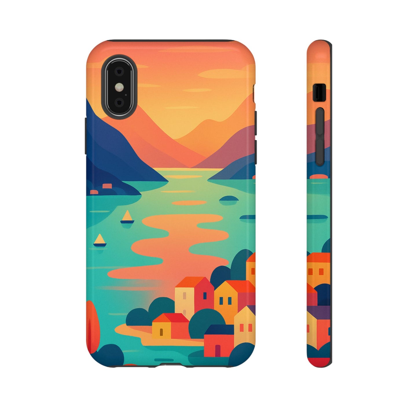 Tough Case iPhone - Lake Como