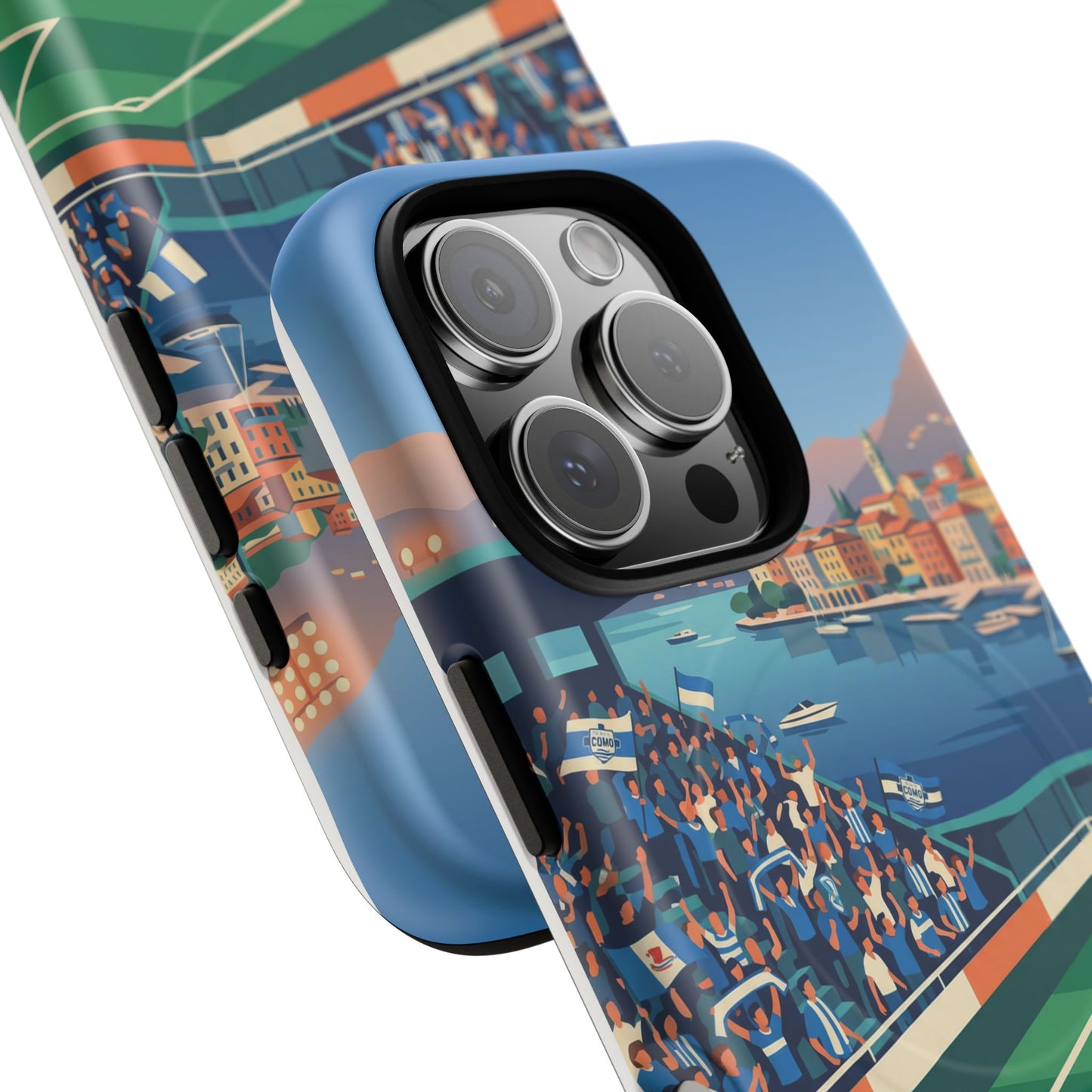 Tough Magnetic Case for iPhone - Como football