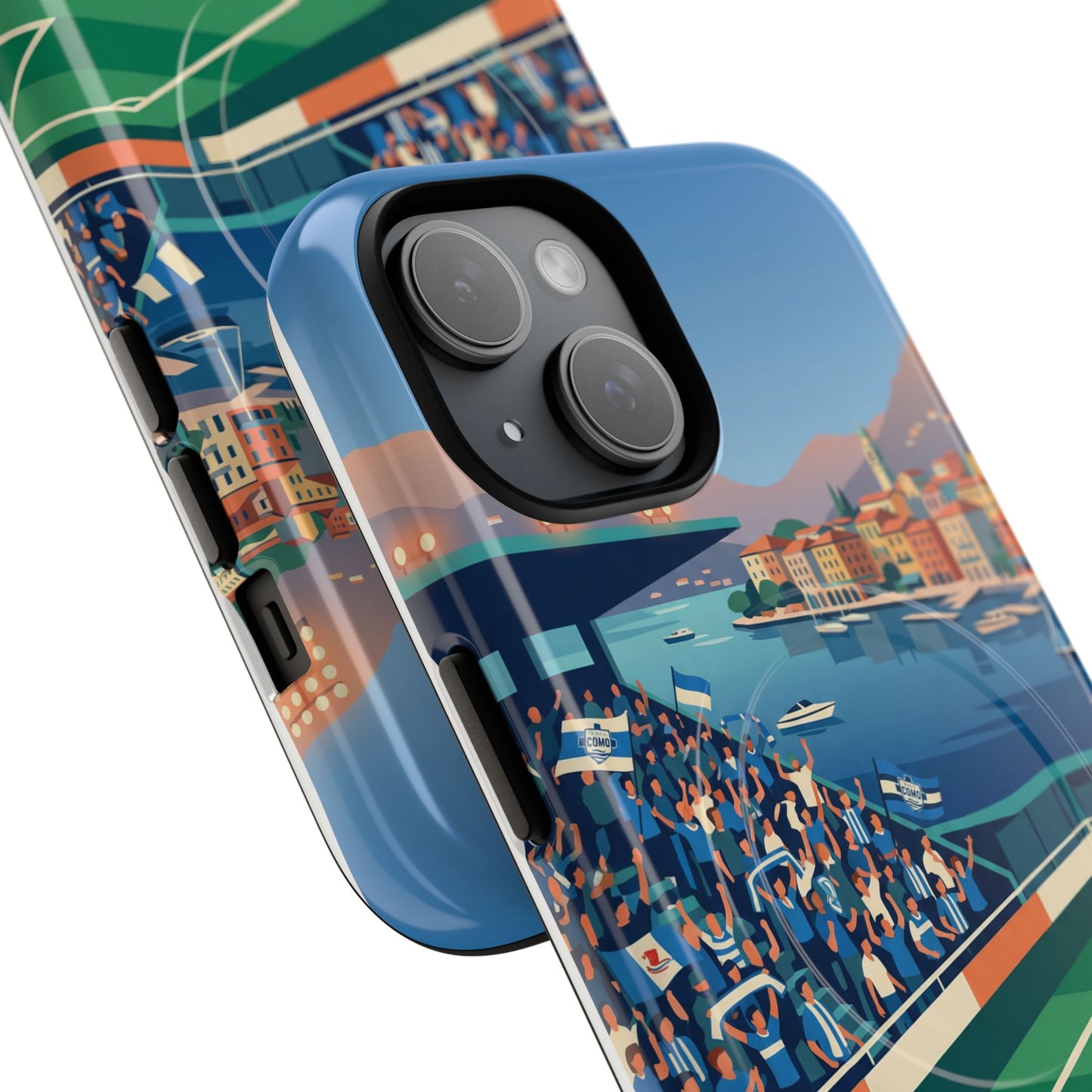 Tough Magnetic Case for iPhone - Como football