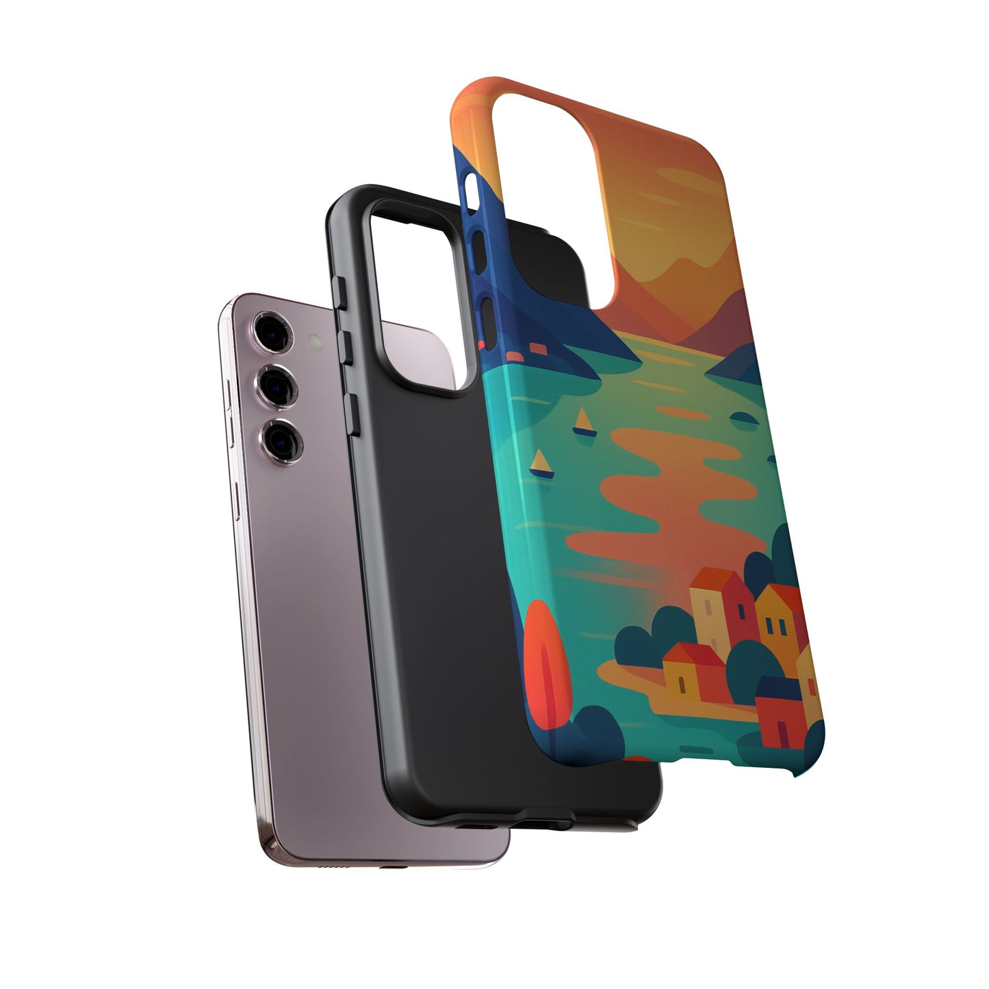 Tough Case Samsung Galaxy - Lake Como