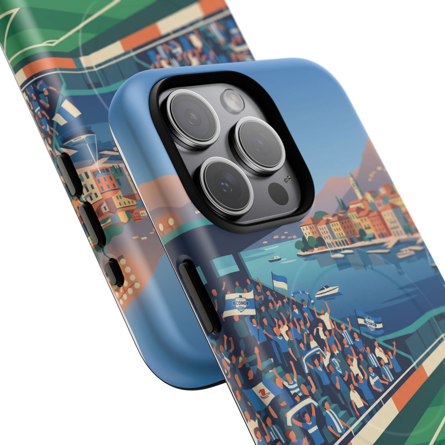 Tough Magnetic Case for iPhone - Como football