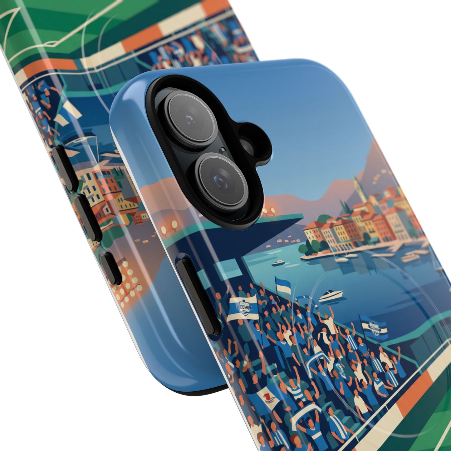 Tough Magnetic Case for iPhone - Como football