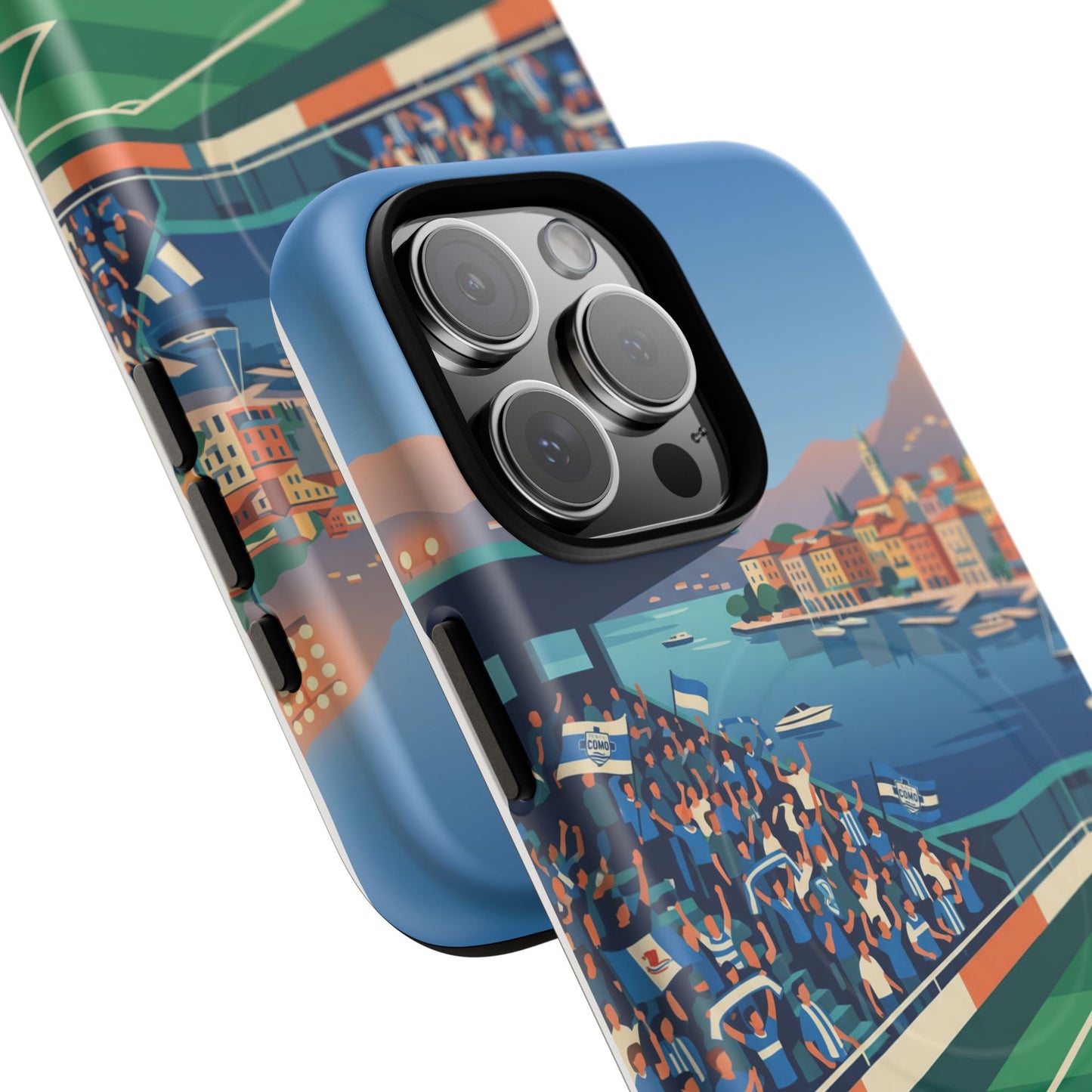Tough Magnetic Case for iPhone - Como football