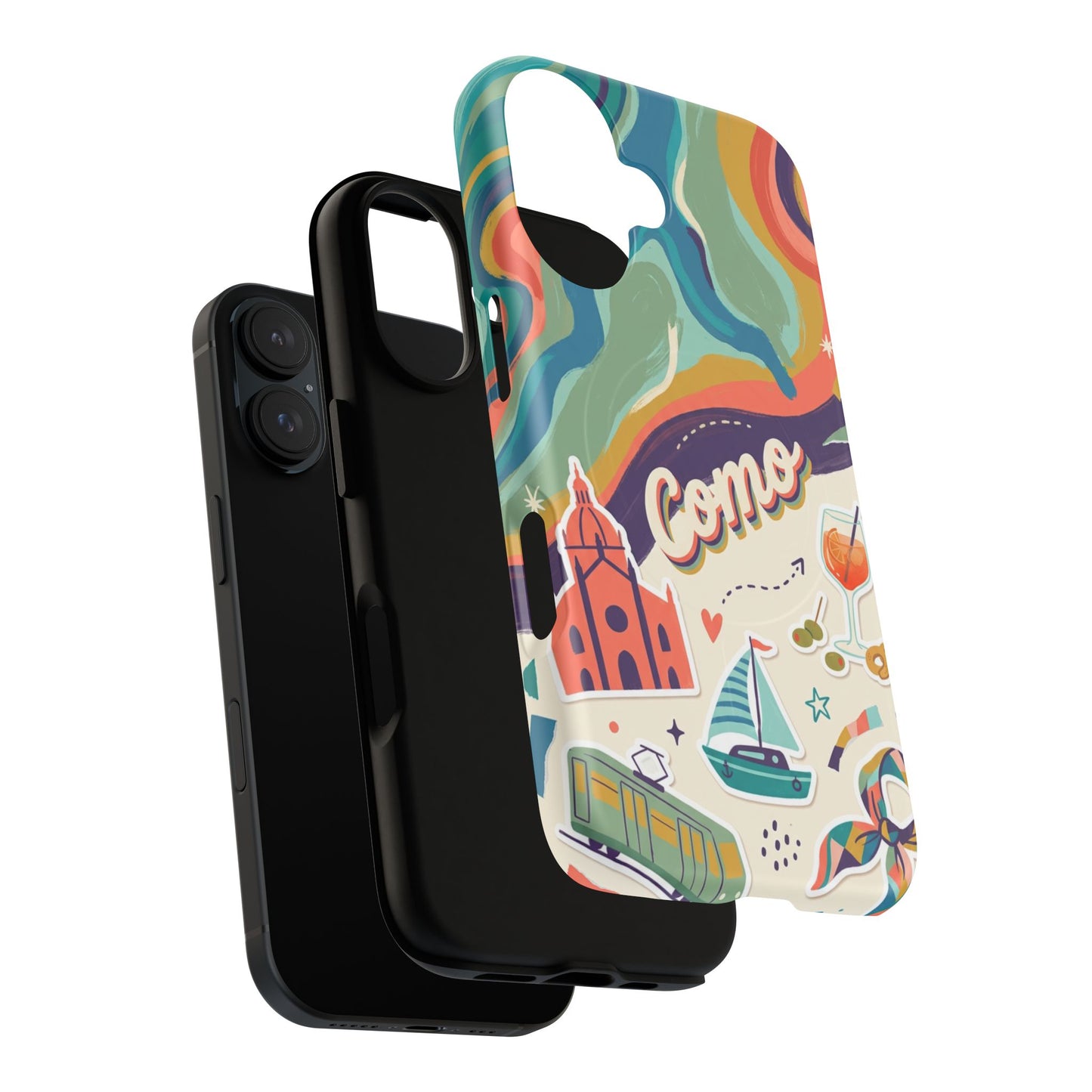 Tough Magnetic Case for iPhone - Como