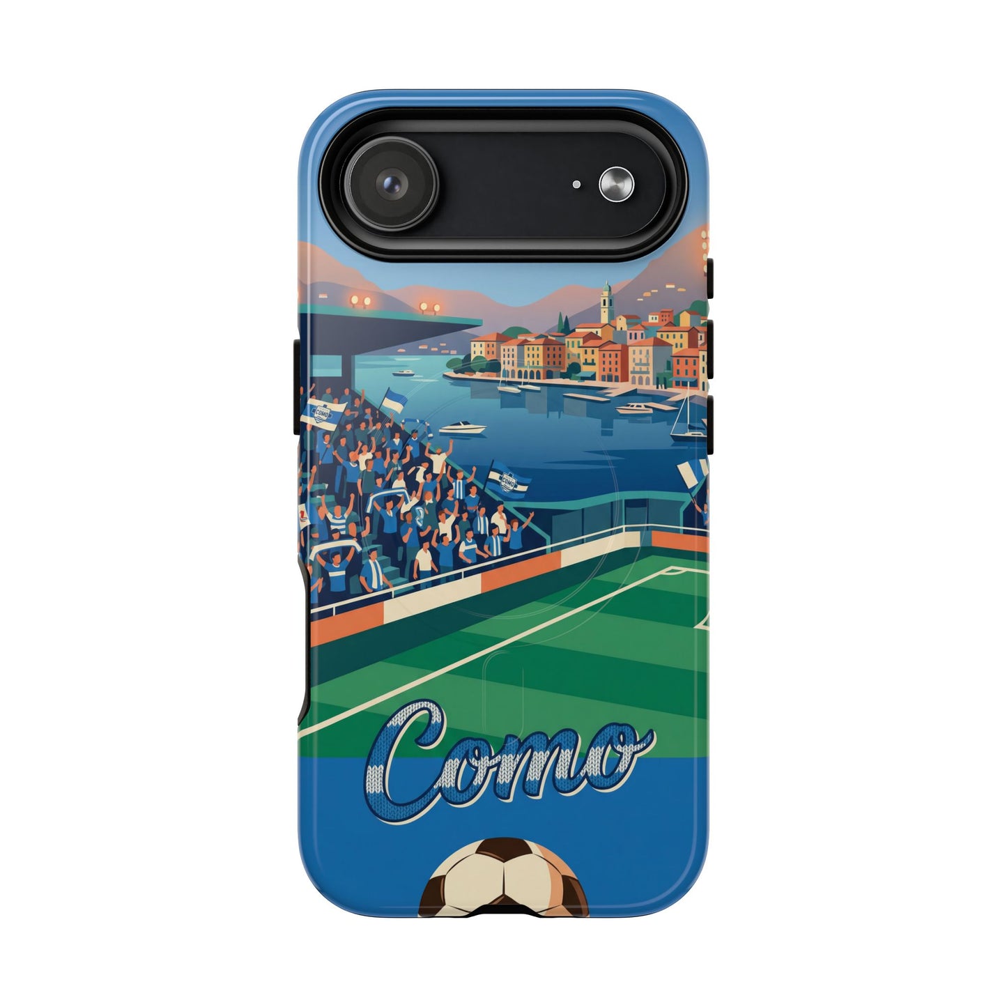 Tough Magnetic Case for iPhone - Como football