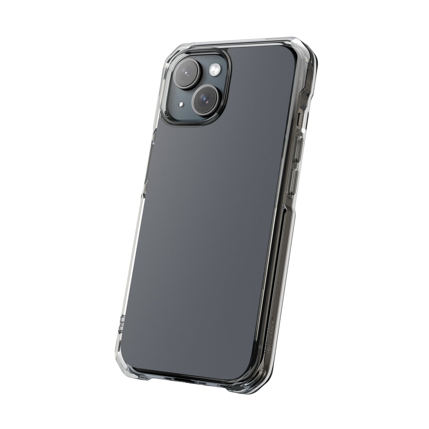 Magnetic Clear Impact Phone Case for Apple iPhone 15