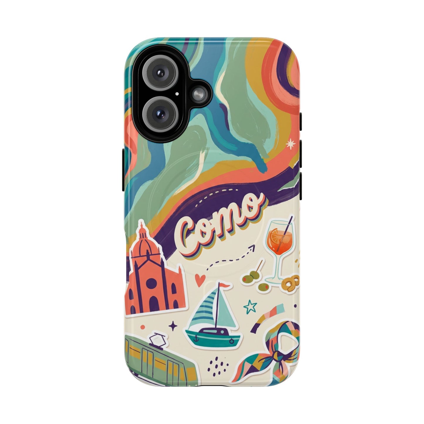 Tough Magnetic Case for iPhone - Como