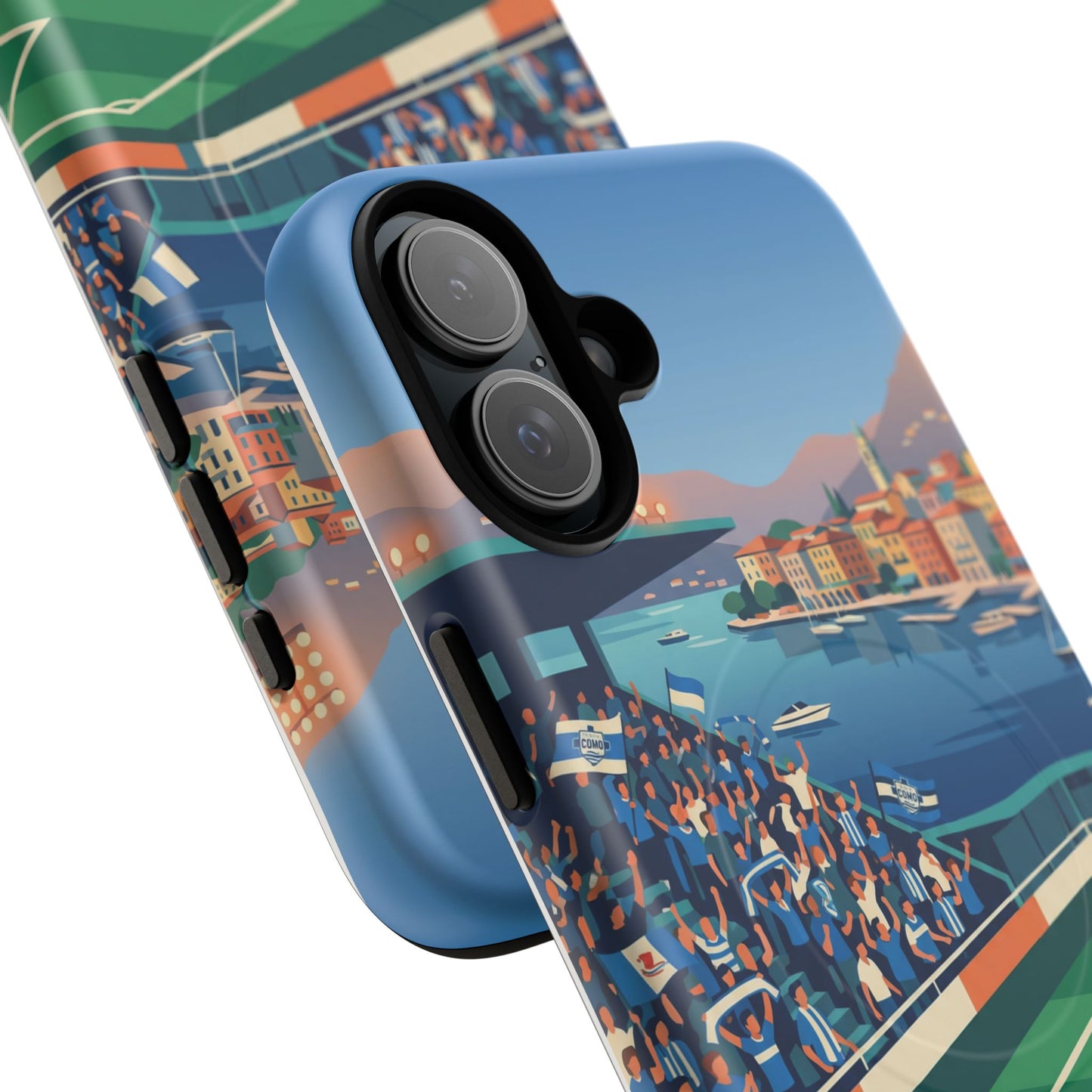 Tough Magnetic Case for iPhone - Como football