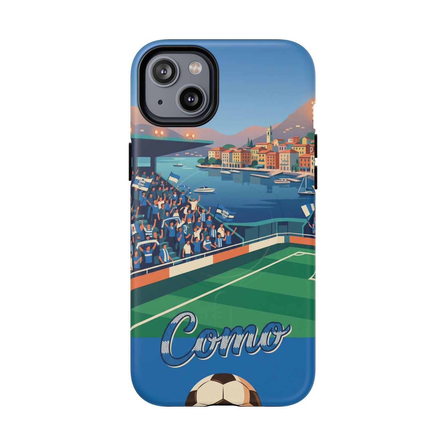 Tough Magnetic Case for iPhone - Como football
