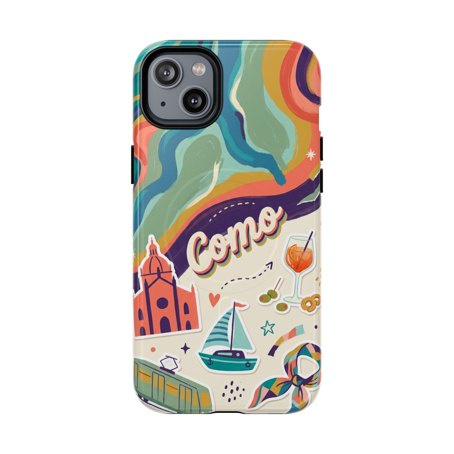 Tough Magnetic Case for iPhone - Como