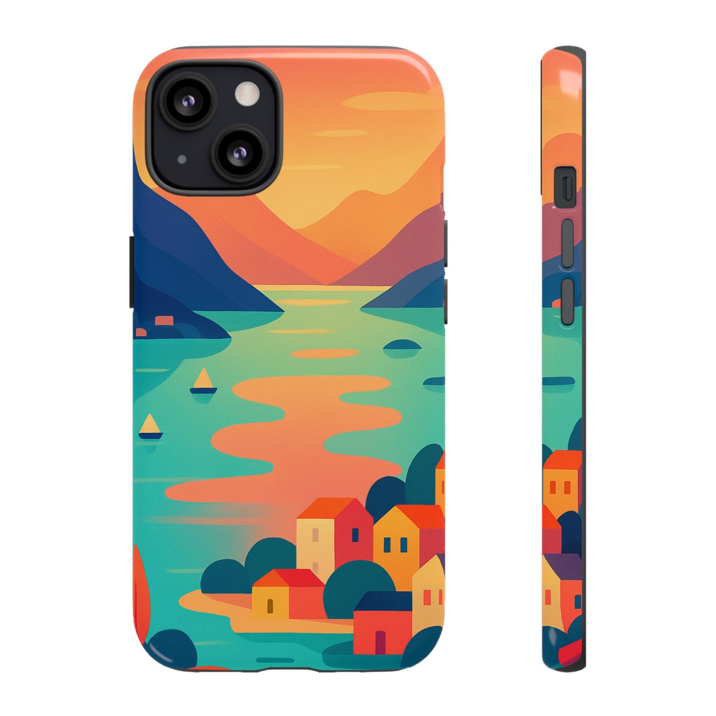 Tough Case iPhone - Lake Como