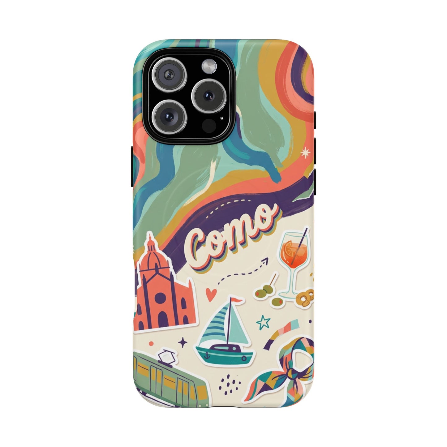 Tough Magnetic Case for iPhone - Como