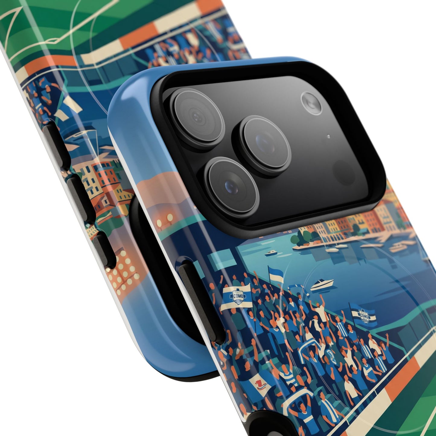 Tough Magnetic Case for iPhone - Como football