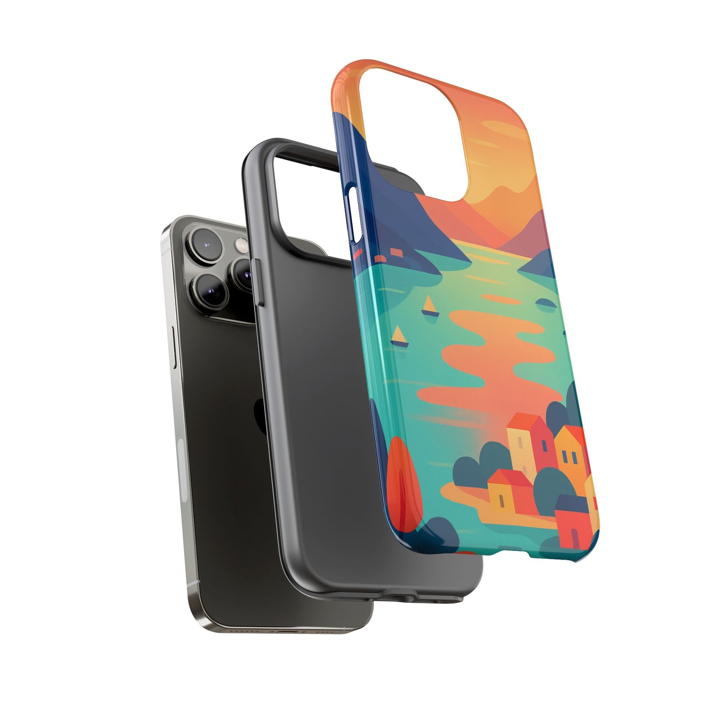 Tough Case iPhone - Lake Como