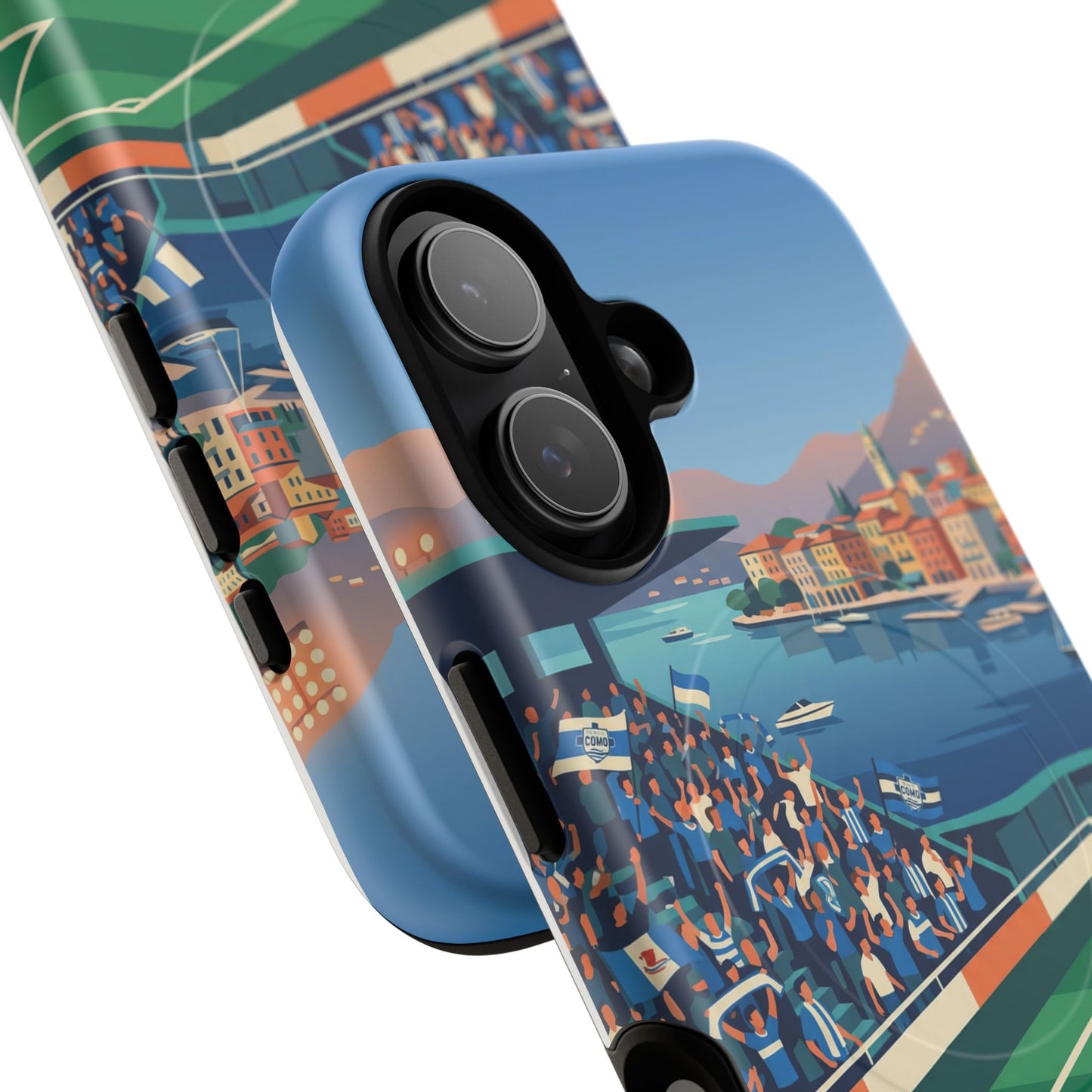 Tough Magnetic Case for iPhone - Como football