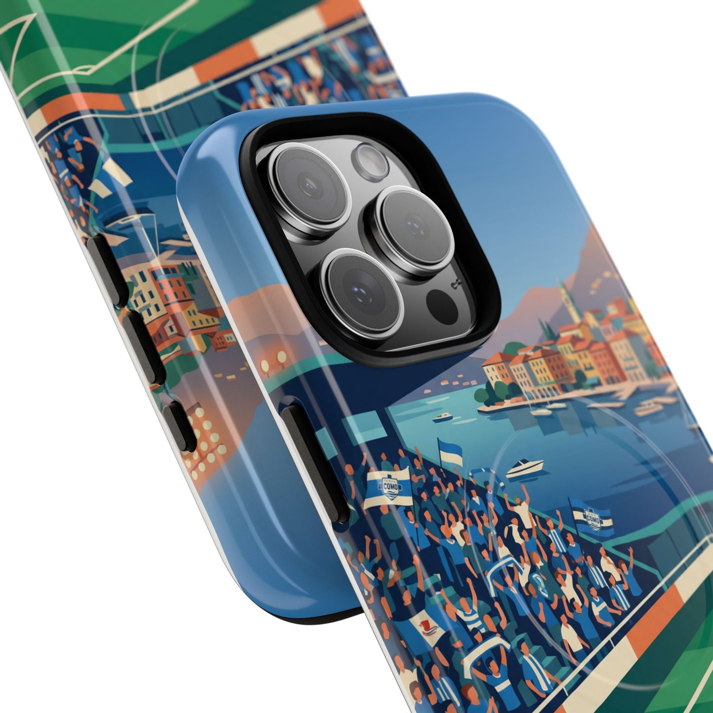 Tough Magnetic Case for iPhone - Como football