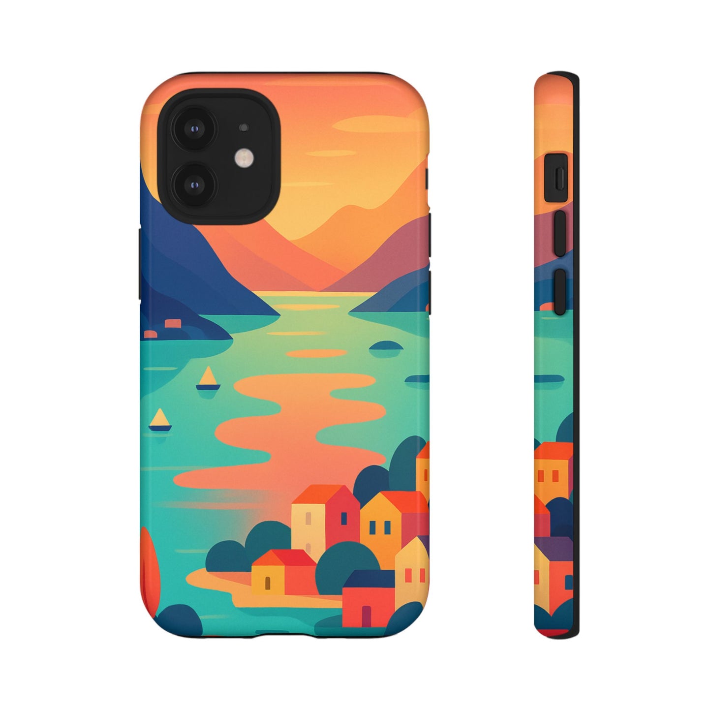 Tough Case iPhone - Lake Como