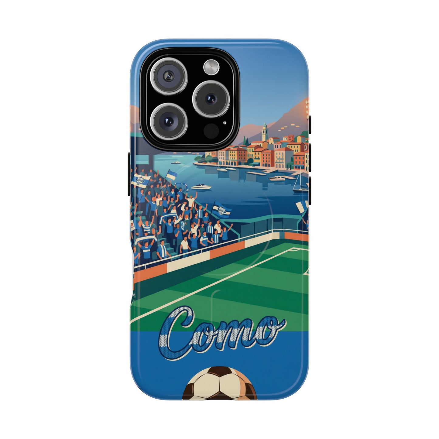Tough Magnetic Case for iPhone - Como football