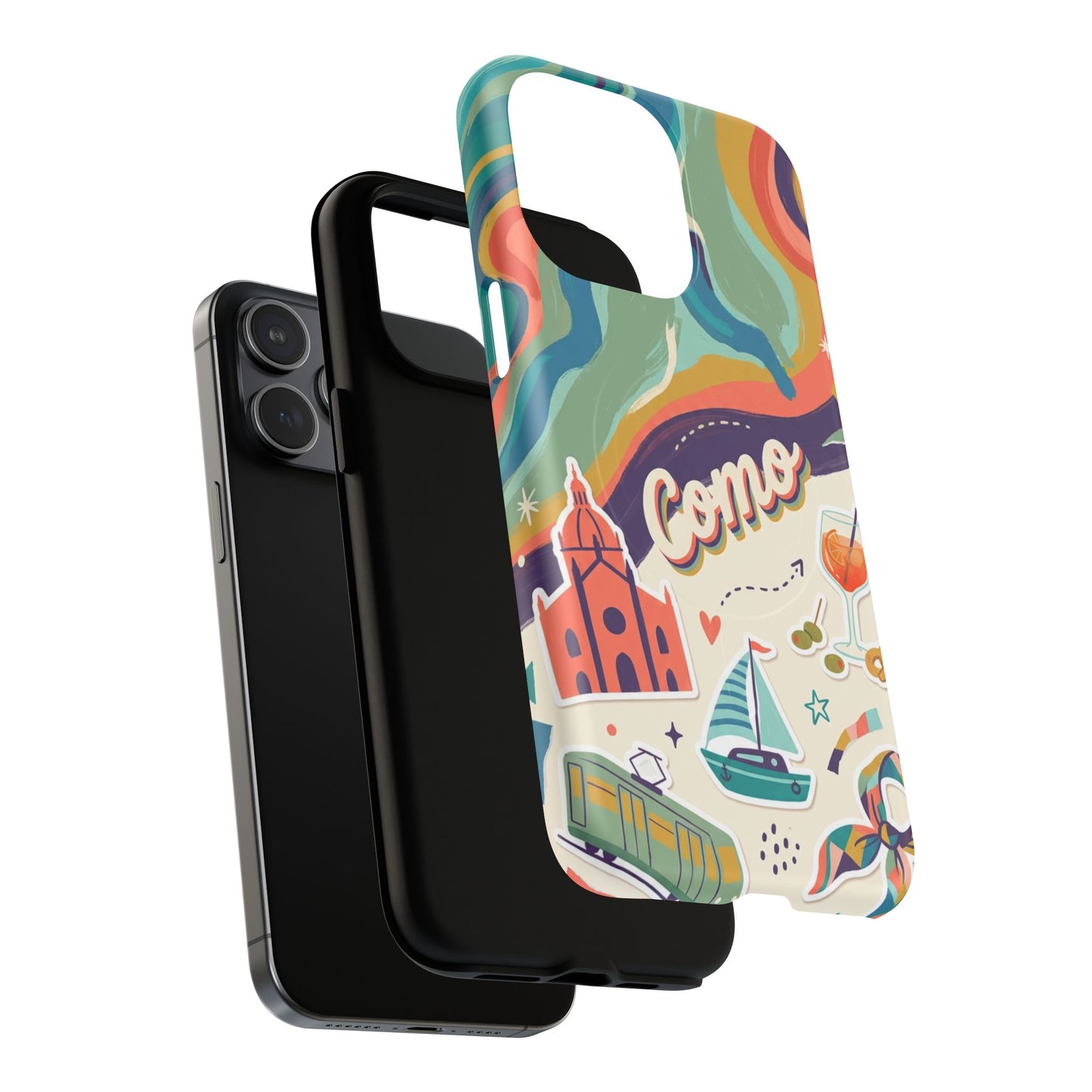 Tough Magnetic Case for iPhone - Como