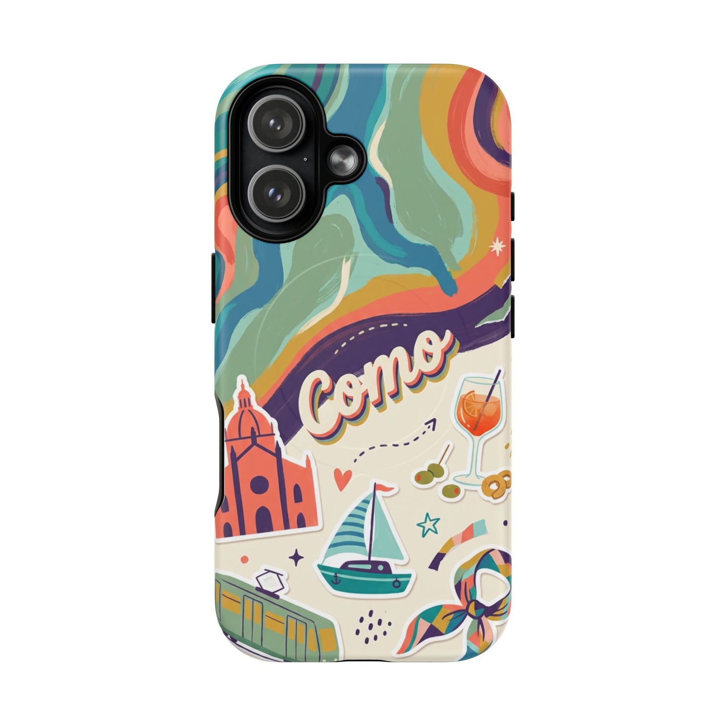 Tough Magnetic Case for iPhone - Como