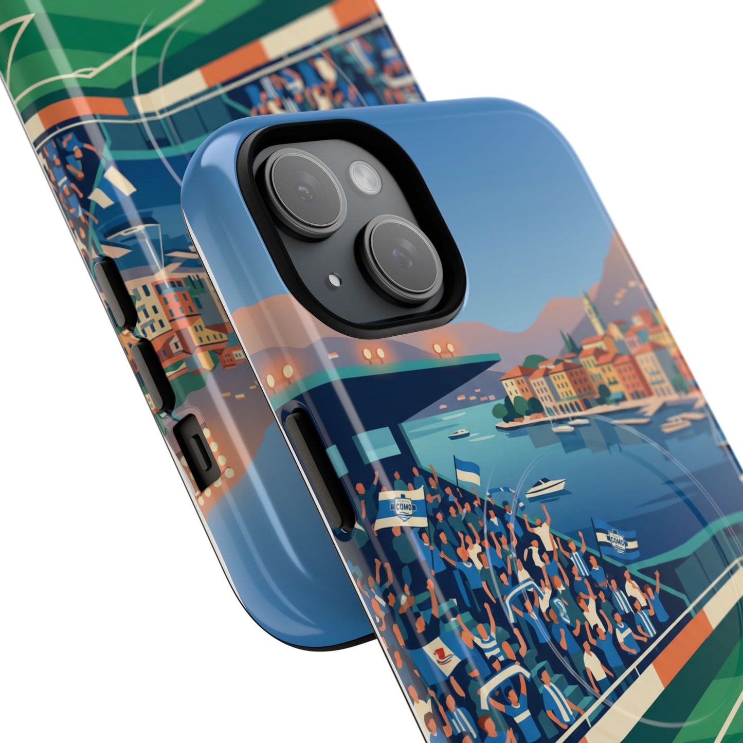 Tough Magnetic Case for iPhone - Como football