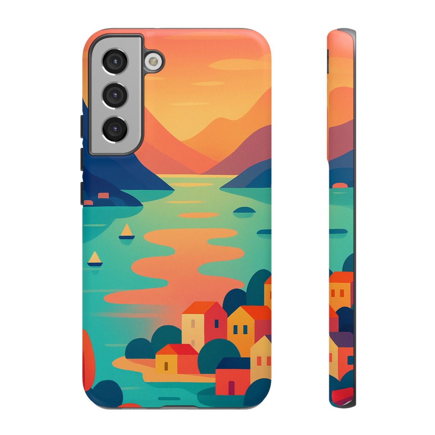 Tough Case Samsung Galaxy - Lake Como