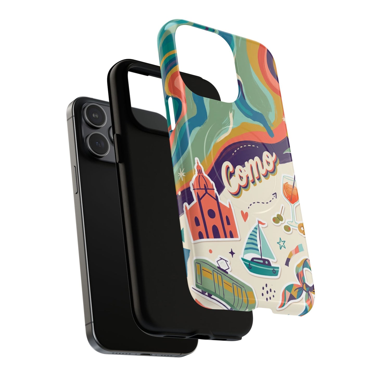 Tough Magnetic Case for iPhone - Como
