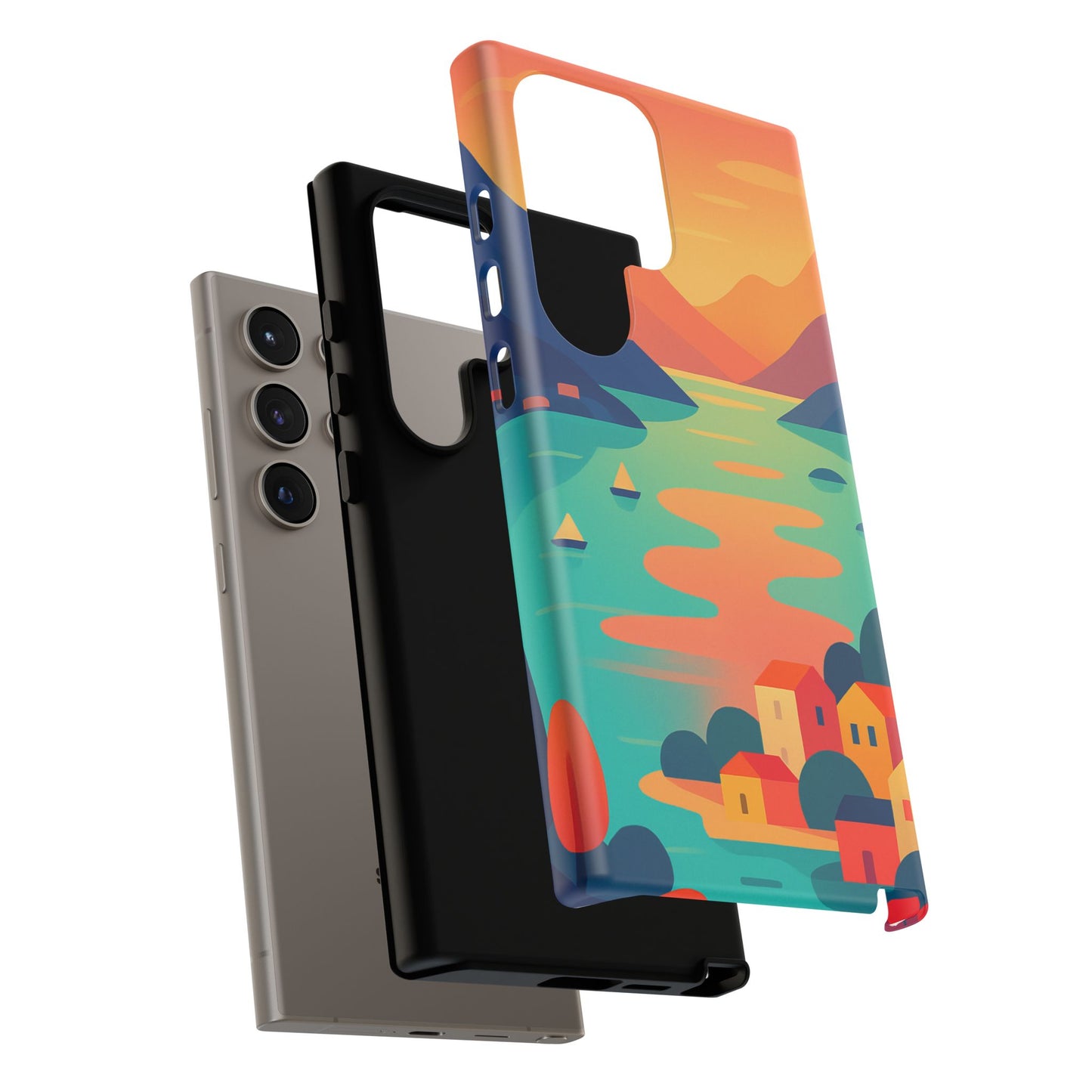 Tough Case Samsung Galaxy - Lake Como