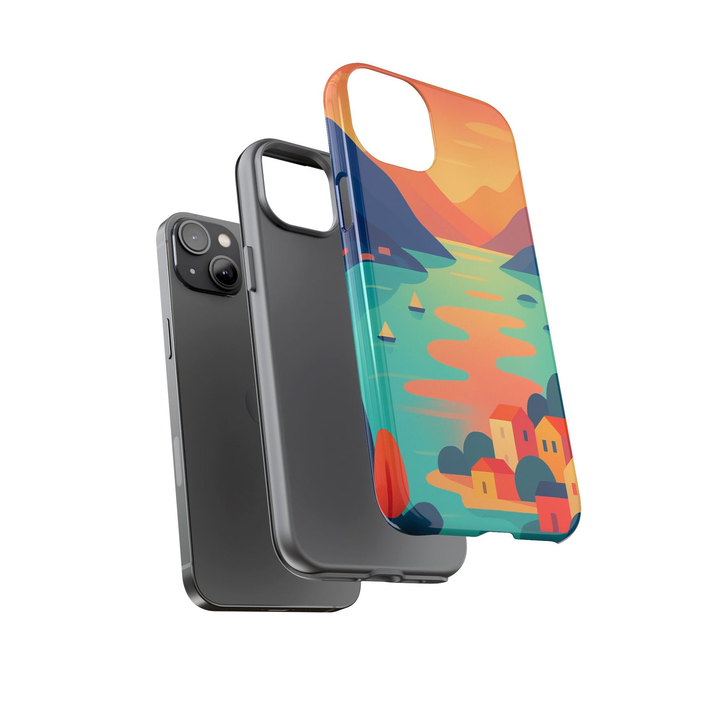 Tough Case iPhone - Lake Como