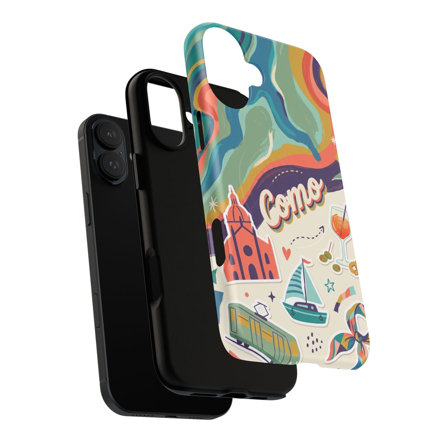 Tough Magnetic Case for iPhone - Como
